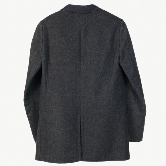 Forte Forte AW/16 Grey Wool & Alpaca Frayed-Hem Blazer - Picture 2 of 11